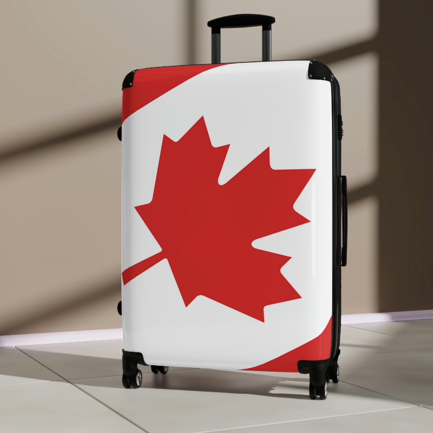 The Native Suitcase - Canada Maple Leaf