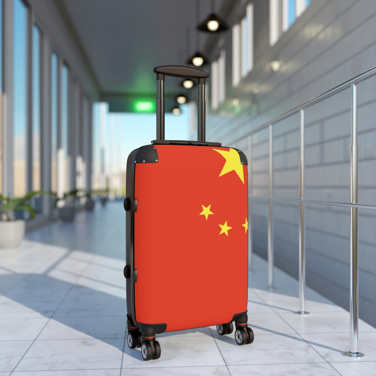 The Native Suitcase - China Flag
