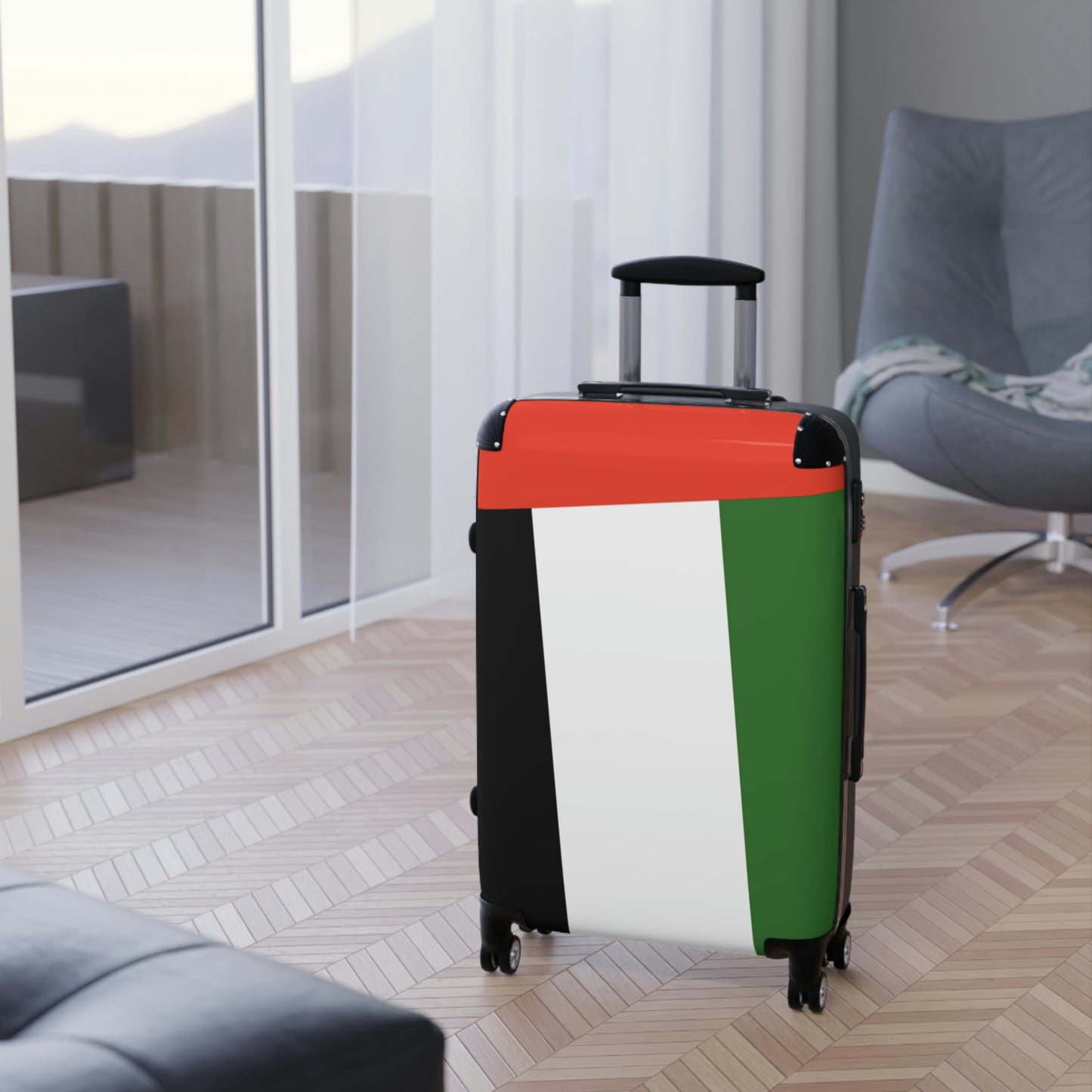 The Native Suitcase - UAE Flag