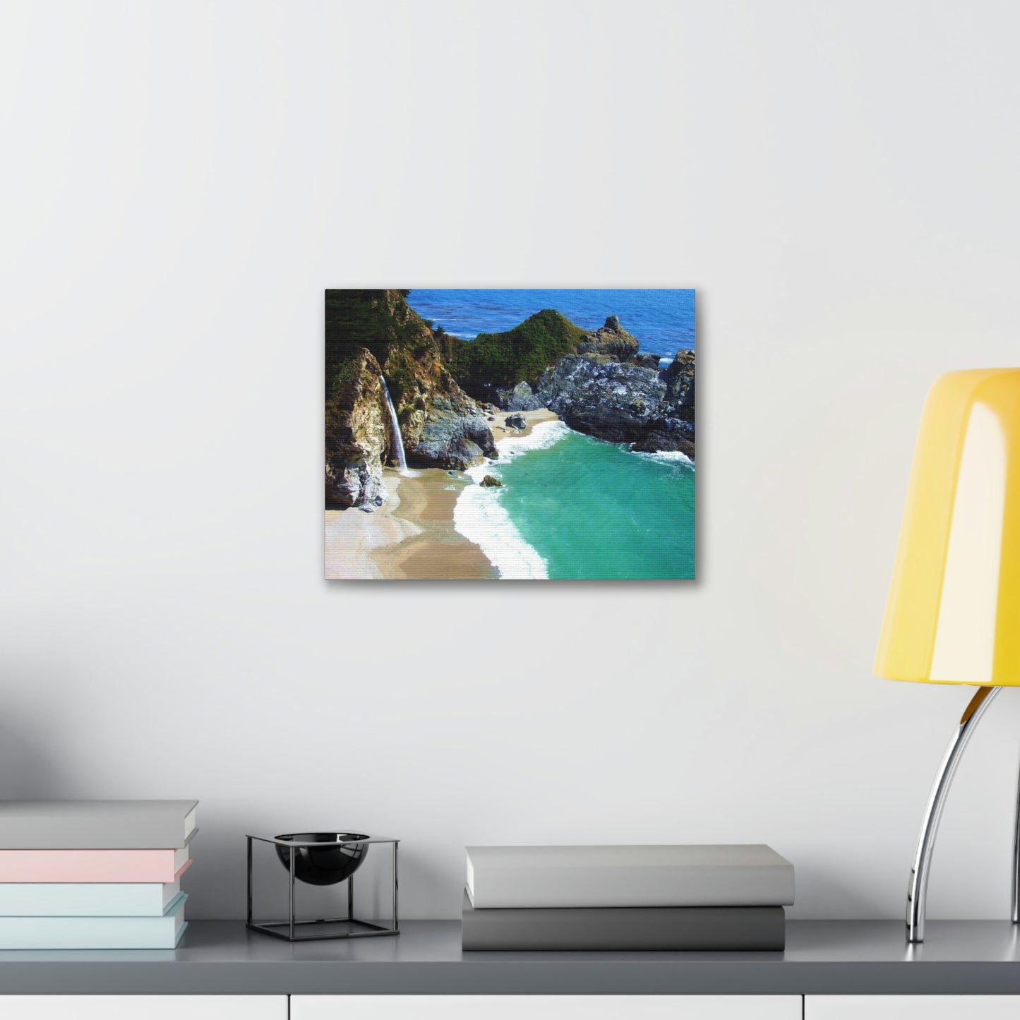 Big Sur McWay Falls Wall Canvas - The Trip Window