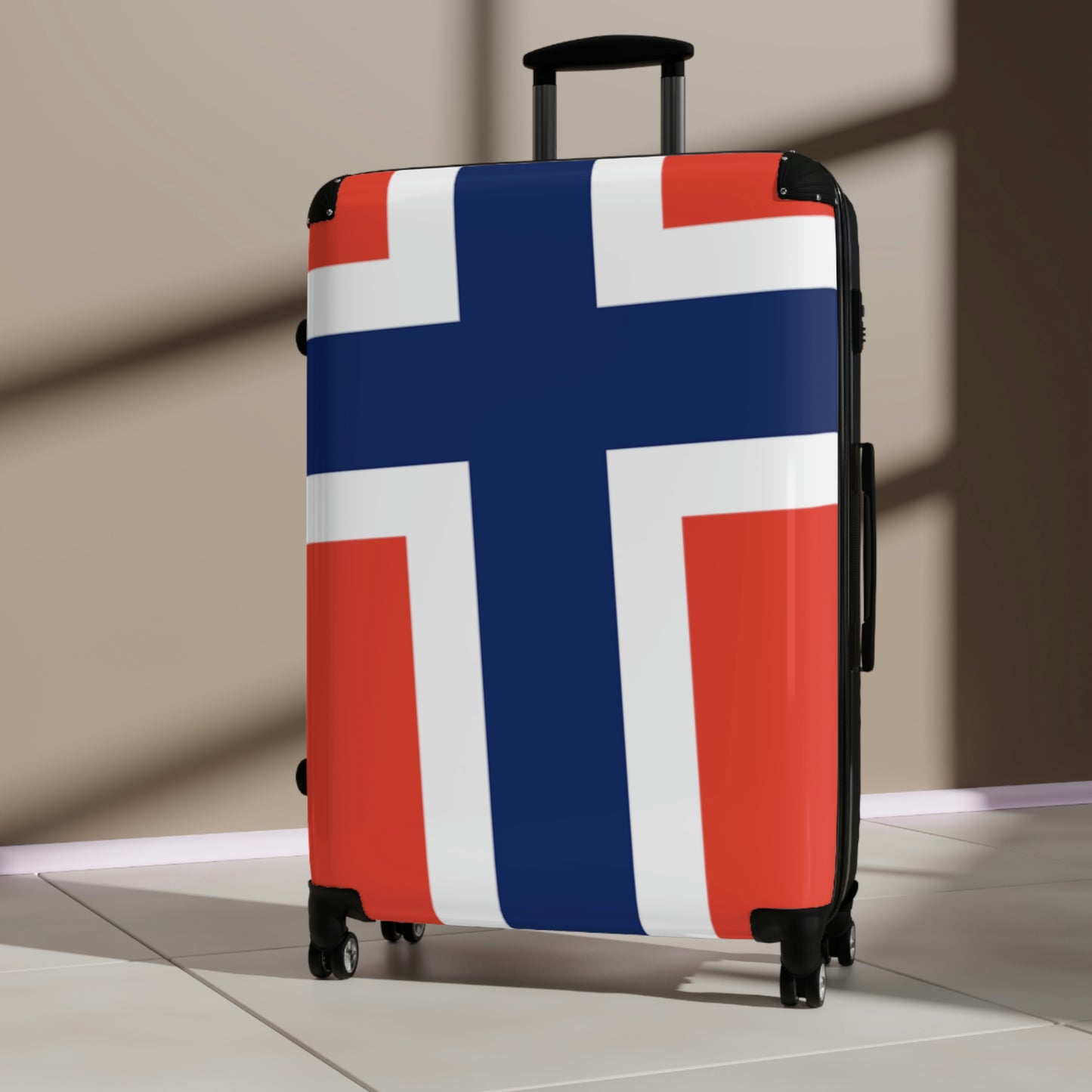 The Native Suitcase - Norwegian Flag