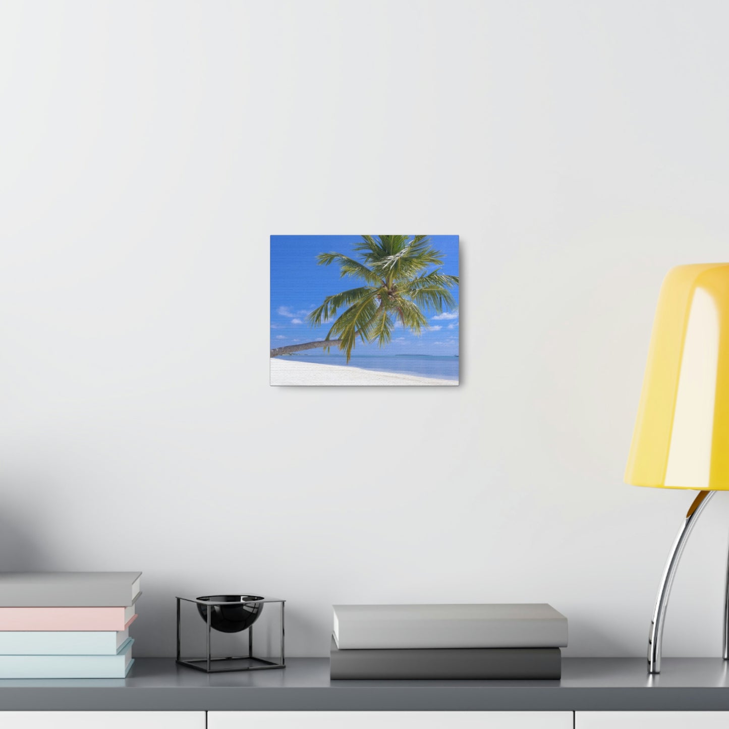Maldives Island Paradise Wall Canvas Print - The Trip Window