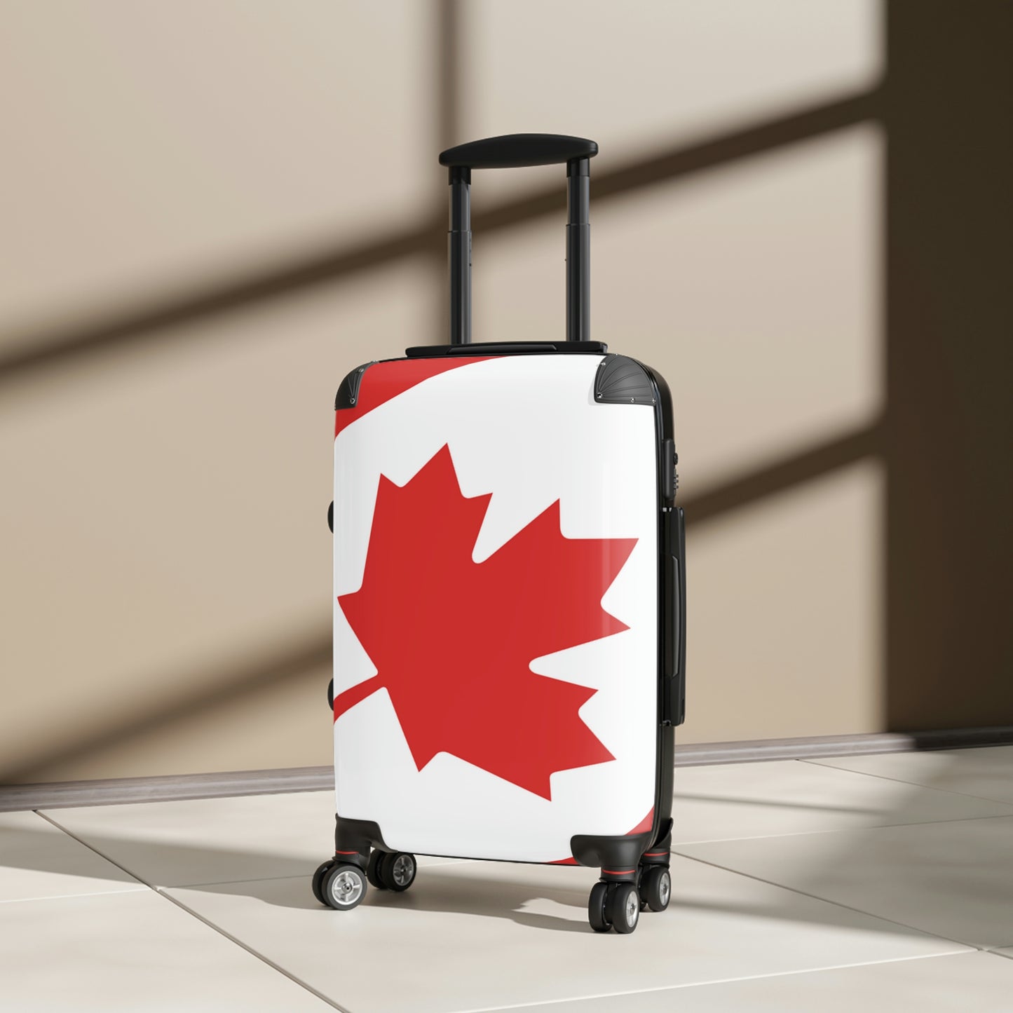 The Native Suitcase - Canada Maple Leaf