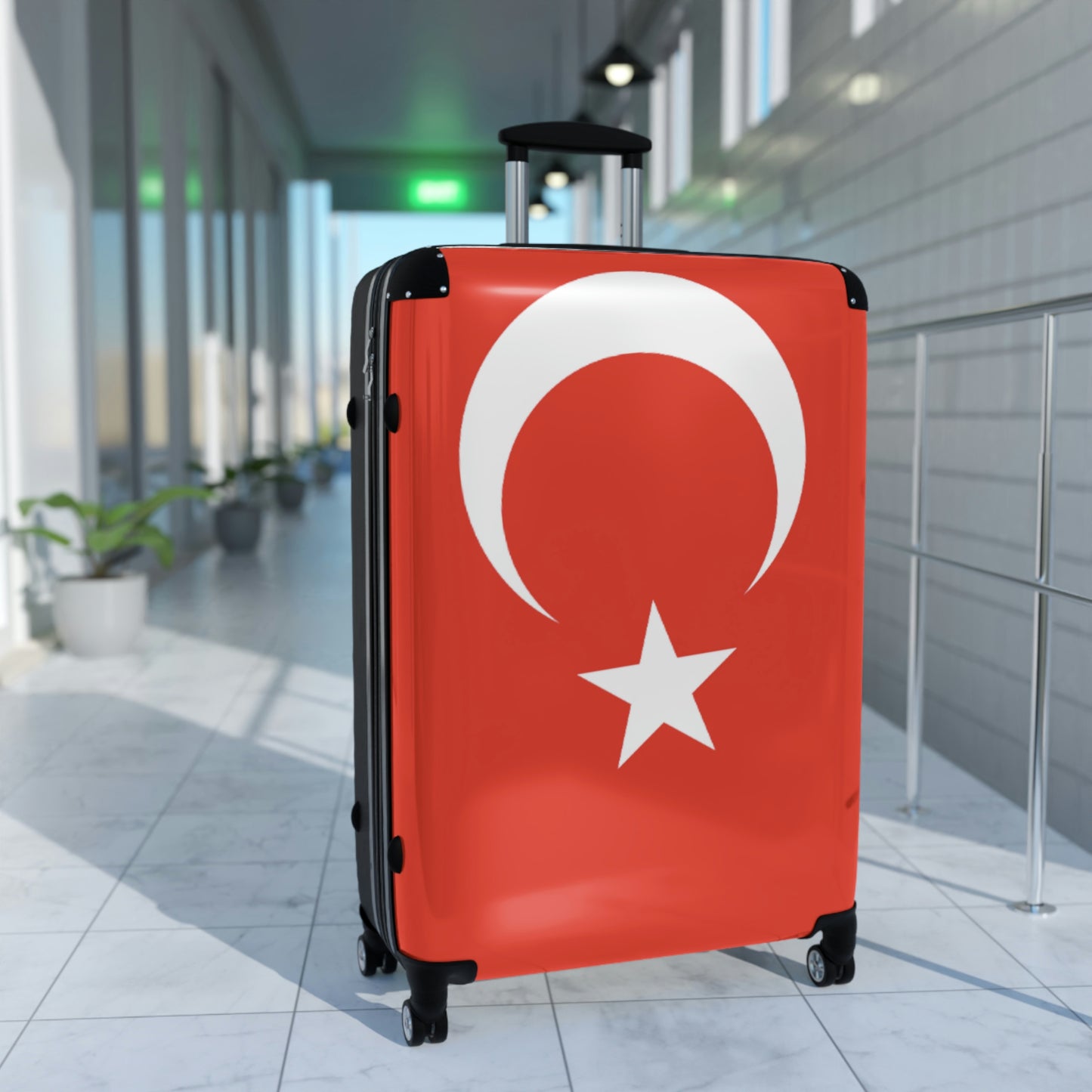 The Native Suitcase - Turkey Flag