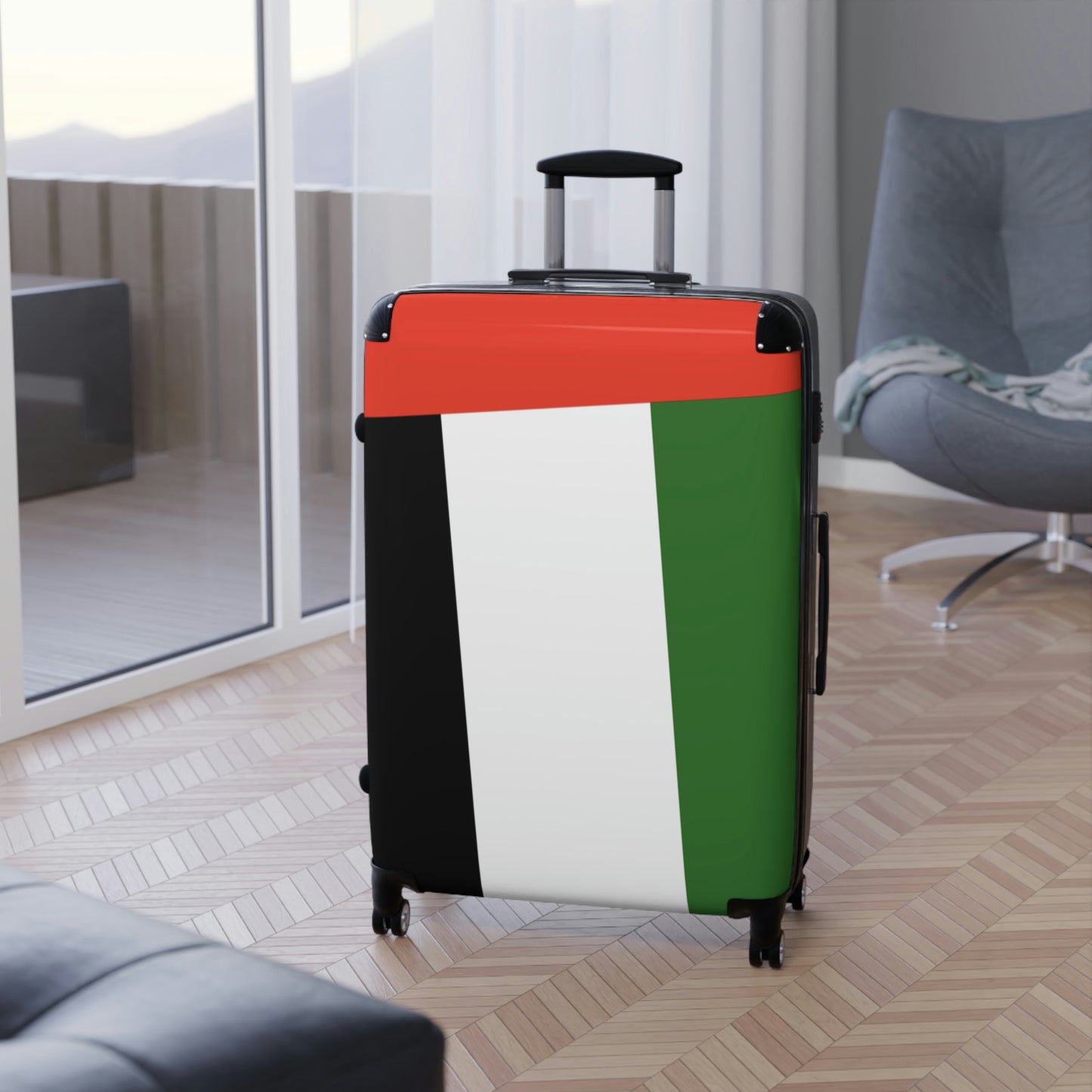 The Native Suitcase - UAE Flag