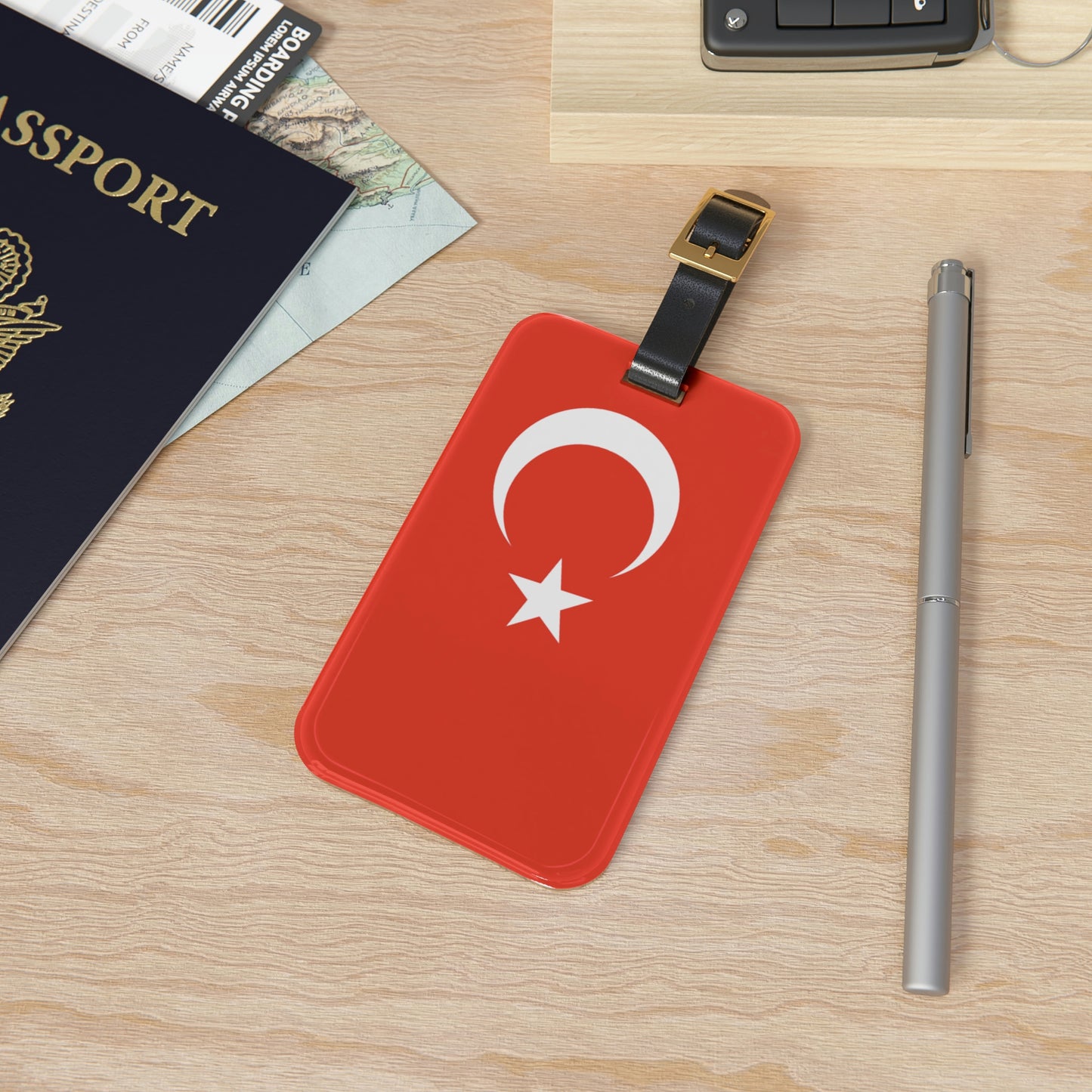 The Native Bag Tag For Luggage and Suitcases - Turkey