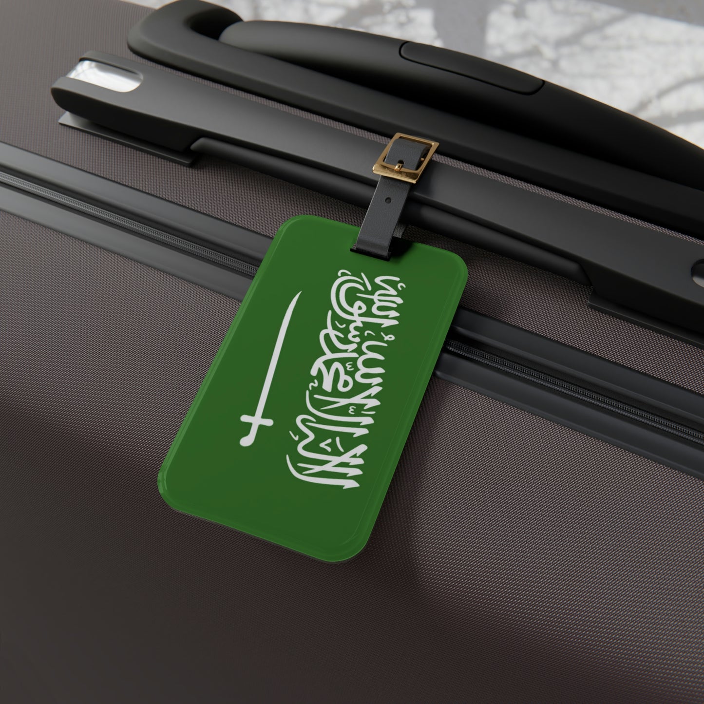 The Native Bag Tag For Luggage and Suitcases - Saudi Arabia