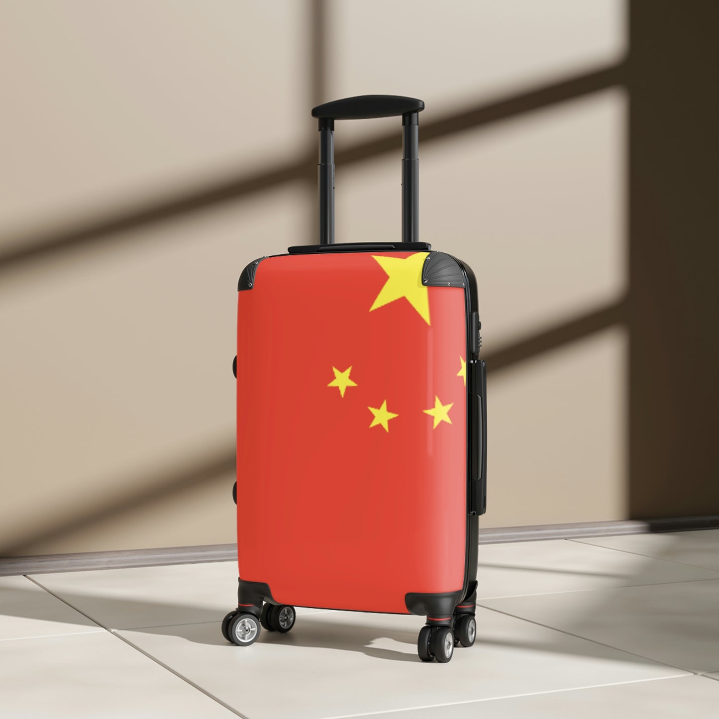 The Native Suitcase - China Flag
