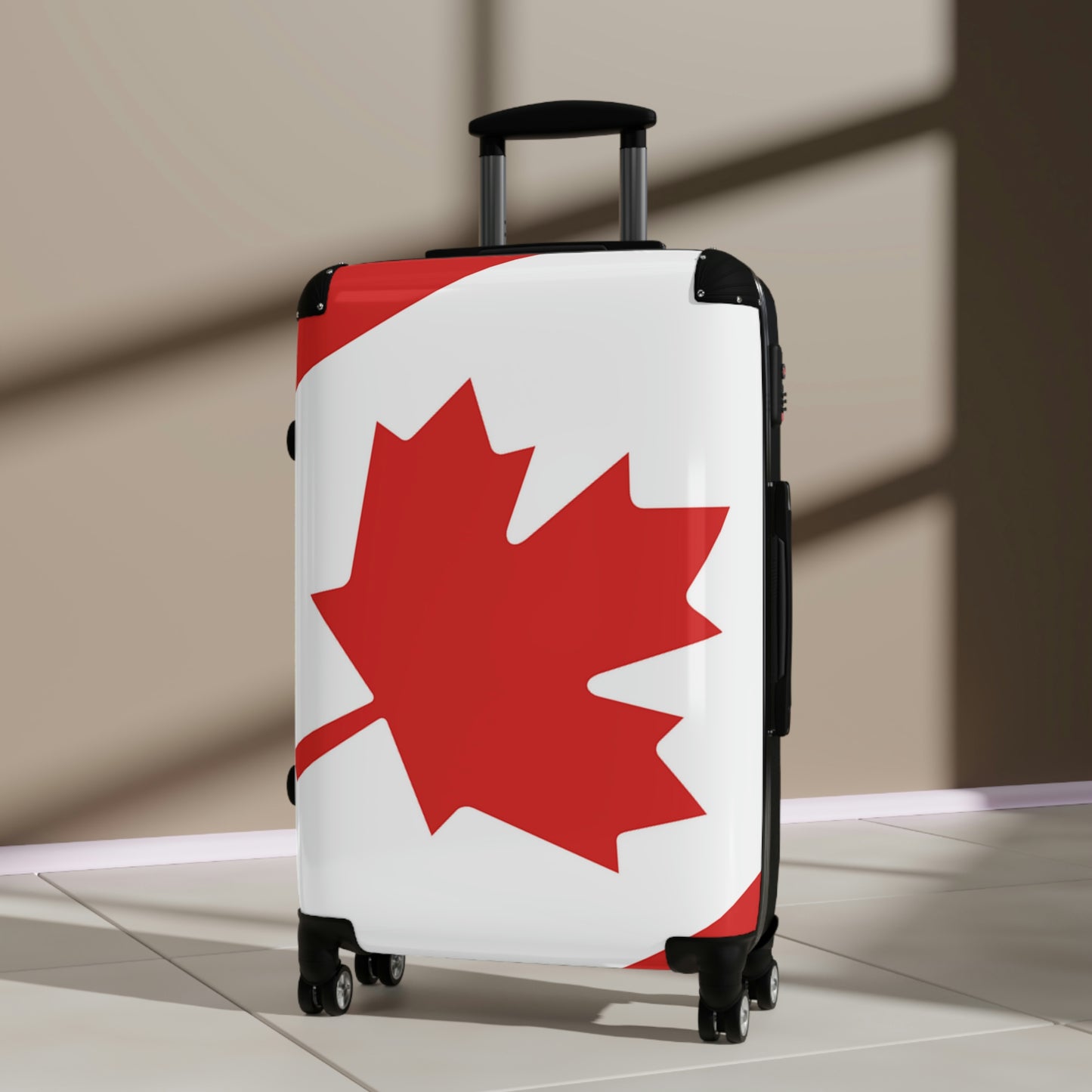 The Native Suitcase - Canada Maple Leaf