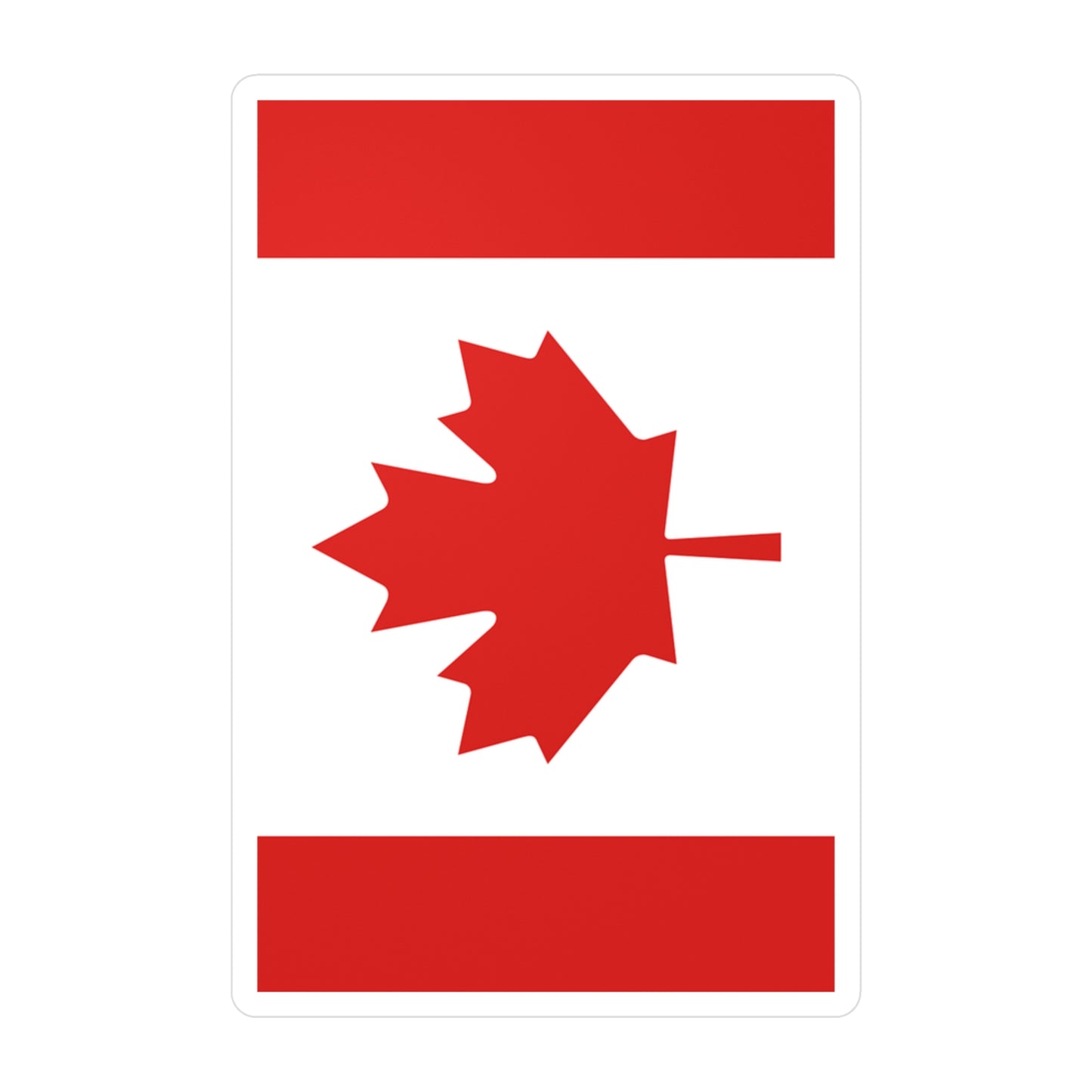 Canada Flag Kiss-Cut Vinyl Decals