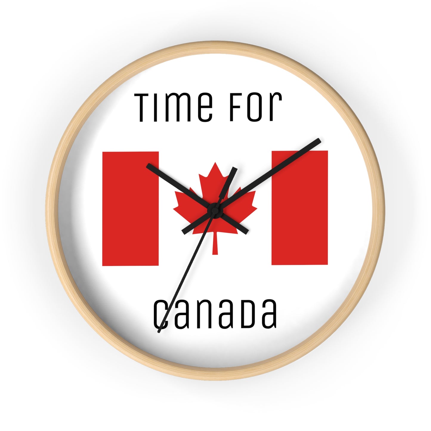 It's Time For Canada Wall Clock