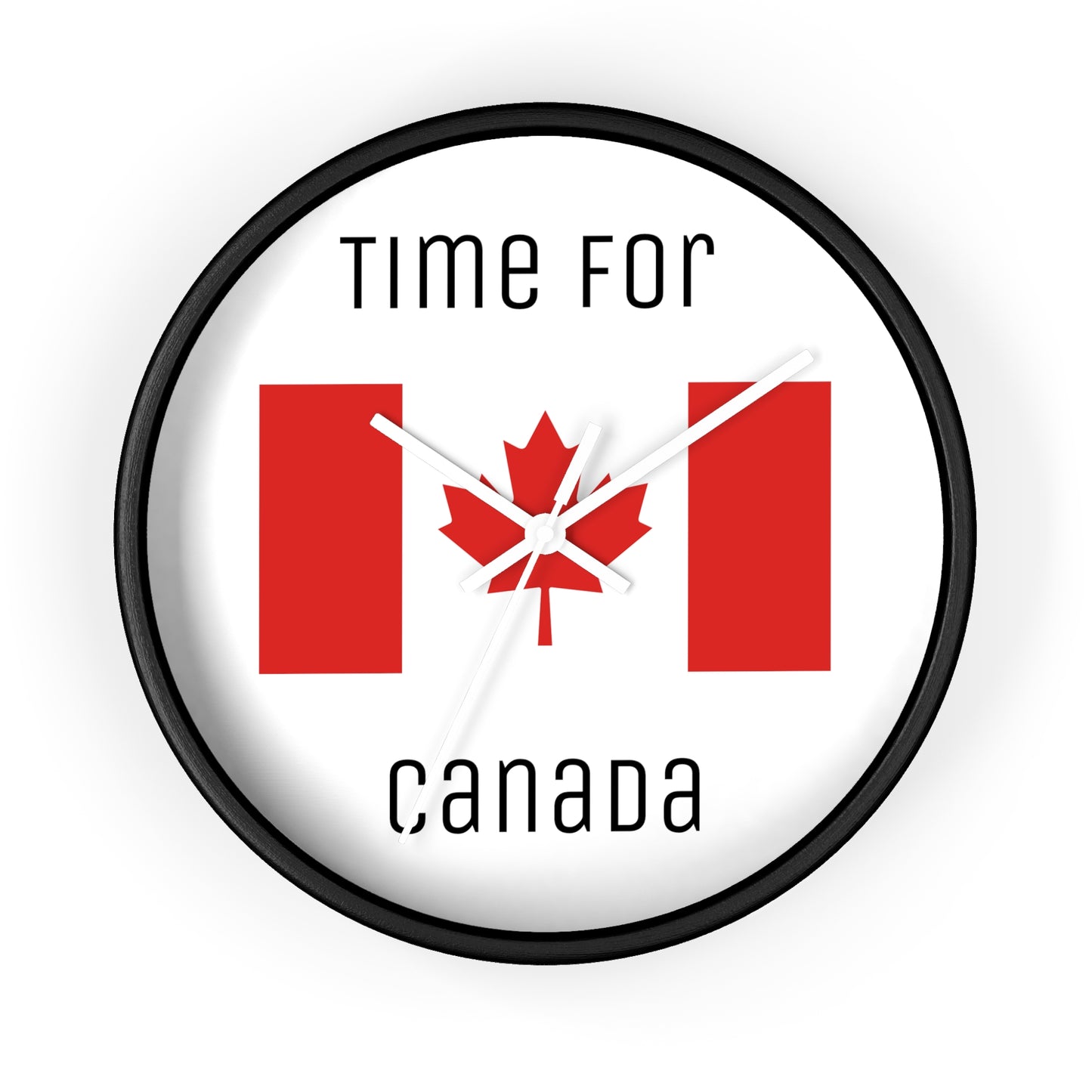 It's Time For Canada Wall Clock