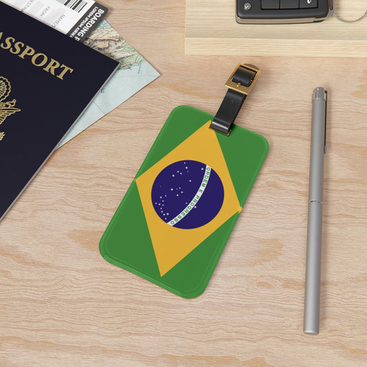 The Native Bag Tag For Luggage and Suitcases - Brazil