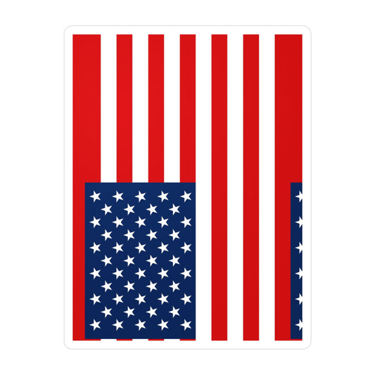 United States of America Flag Kiss-Cut Vinyl Decals