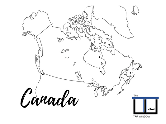 Canada Coloring Page For Kids - Canada Coloring Activities For Kids - Canada Color Page