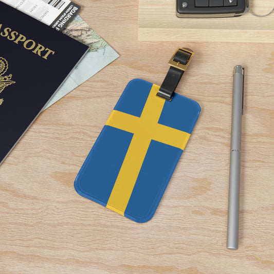 The Native Bag Tag For Luggage and Suitcases - Sweden