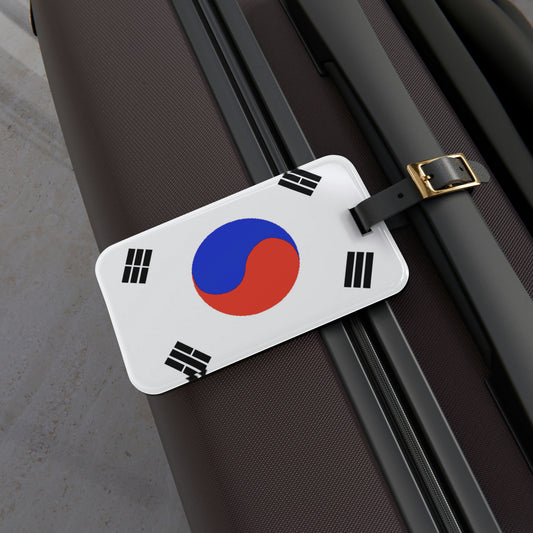 The Native Bag Tag For Luggage and Suitcases - South Korea