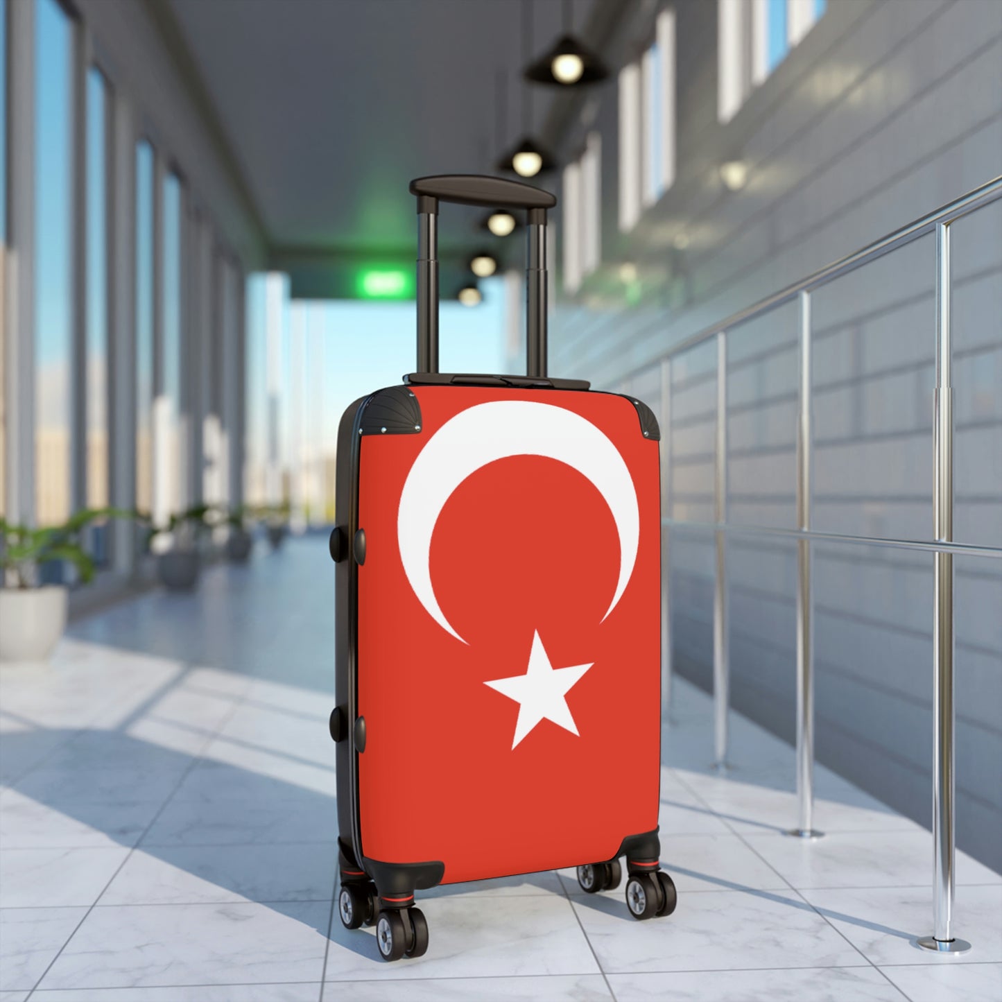 The Native Suitcase - Turkey Flag