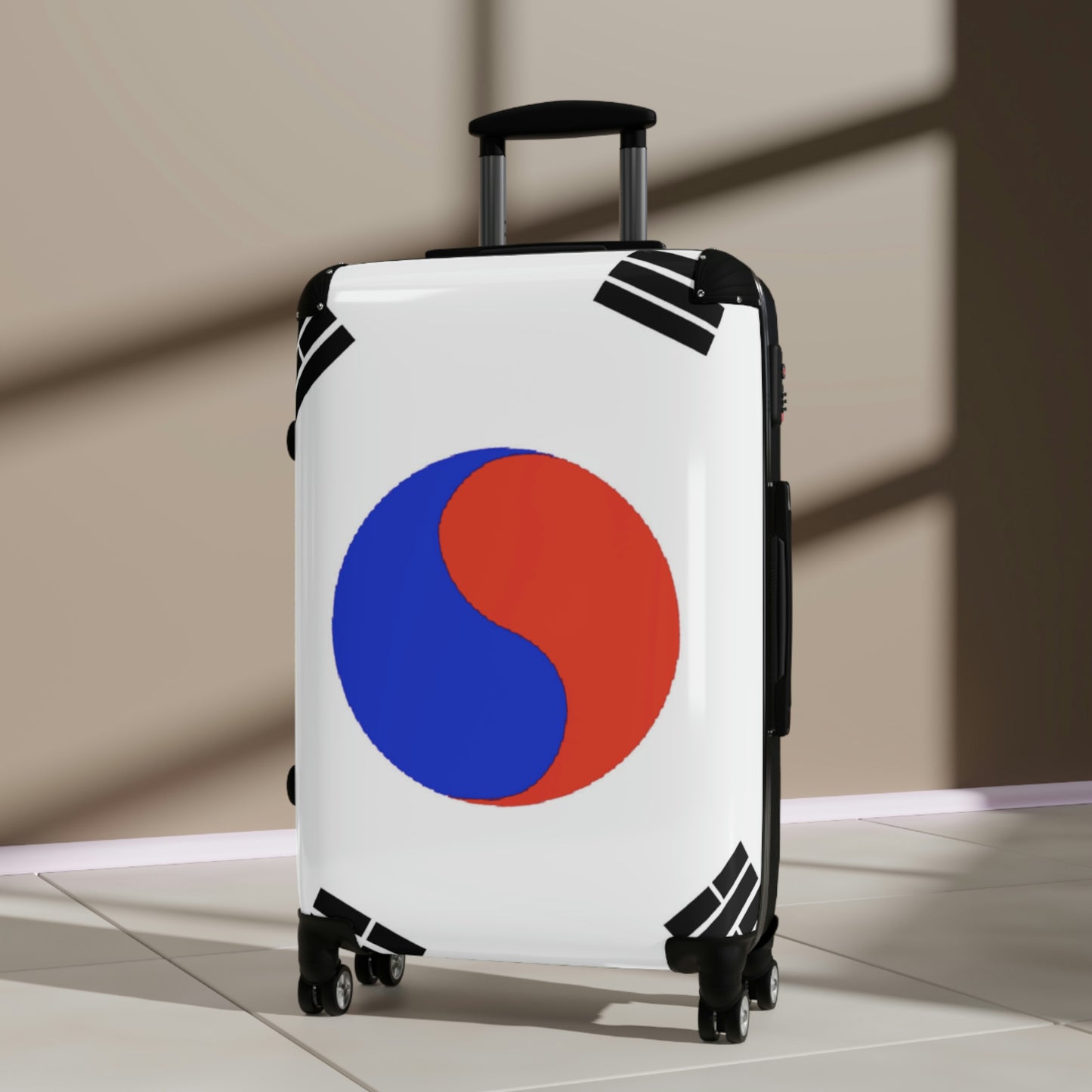 The Native Suitcase - South Korean Flag