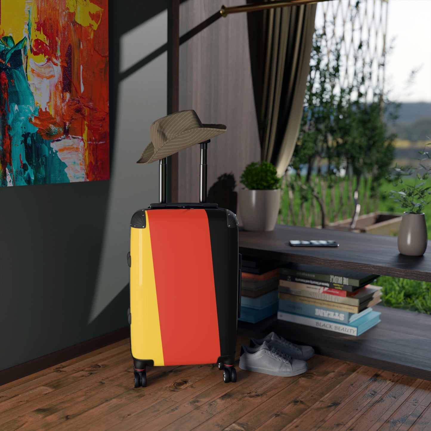 The Native Suitcase - German Flag
