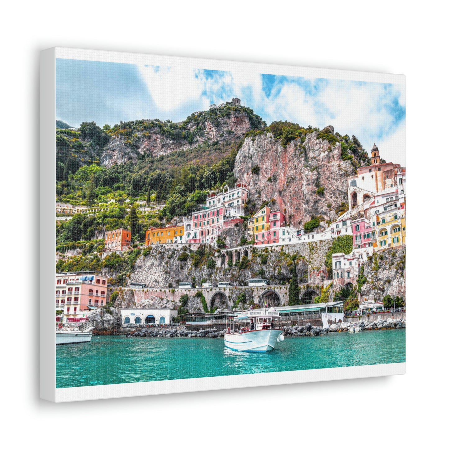 Amalfi Coast, Italy Wall Canvas - The Trip Window