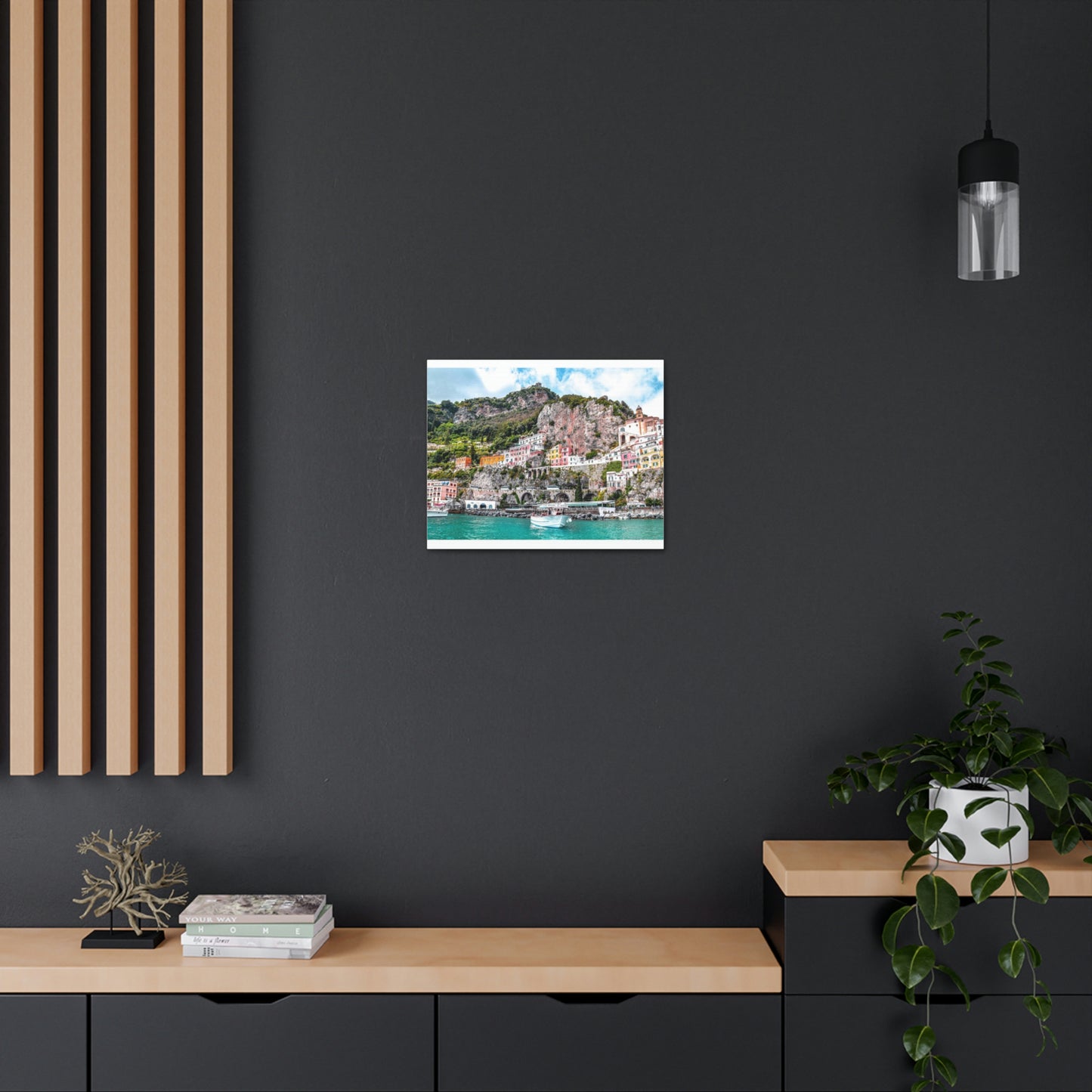 Amalfi Coast, Italy Wall Canvas - The Trip Window