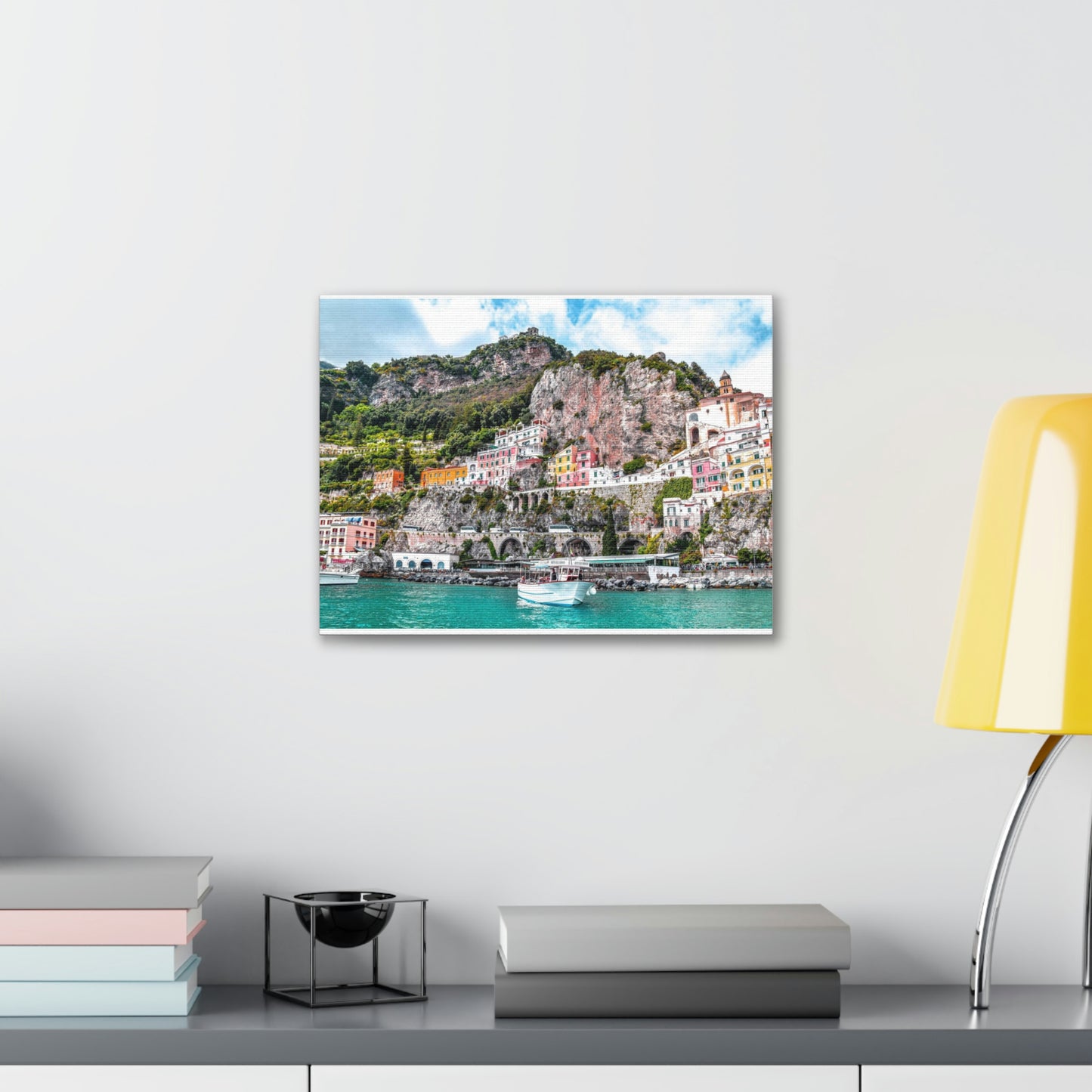 Amalfi Coast, Italy Wall Canvas - The Trip Window