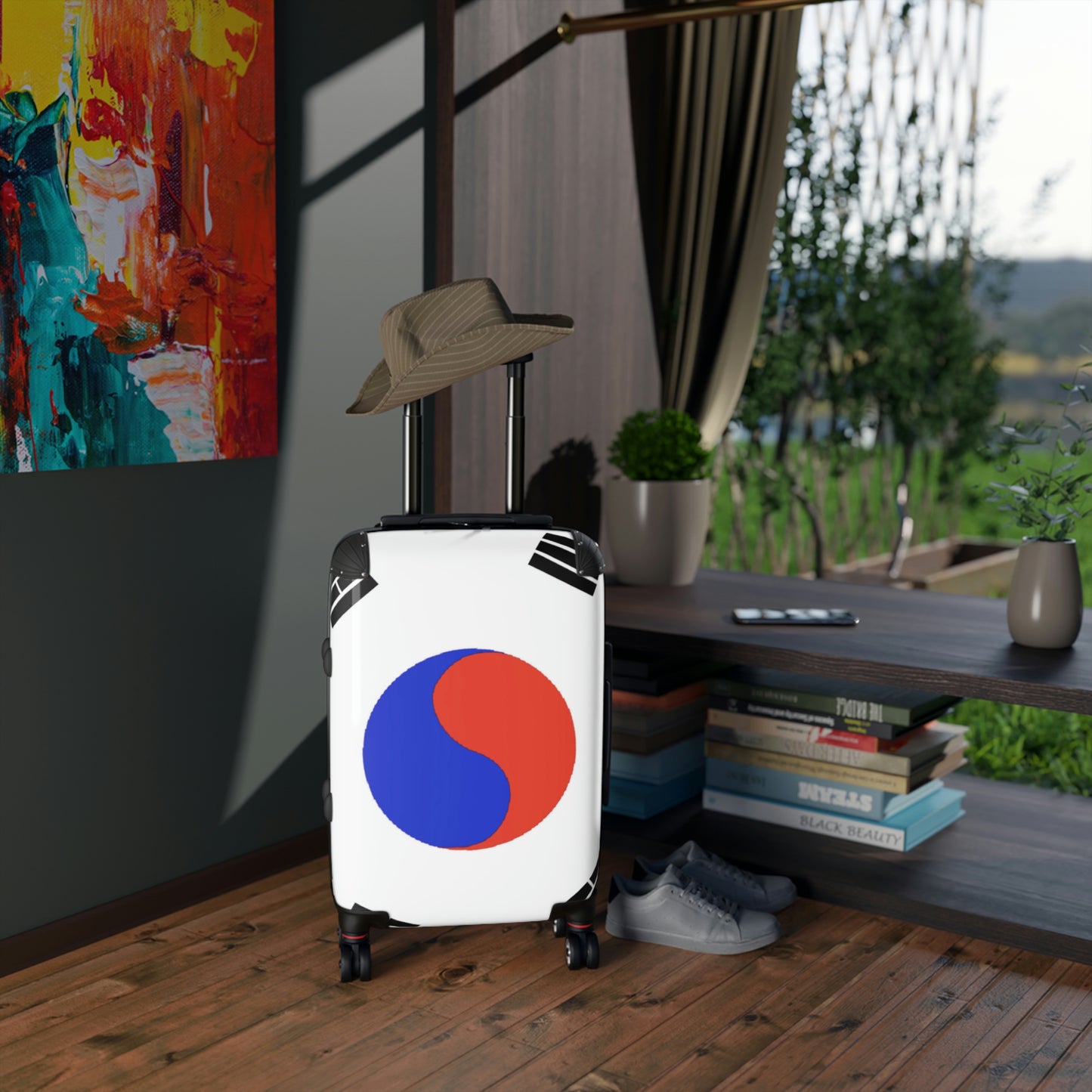 The Native Suitcase - South Korean Flag