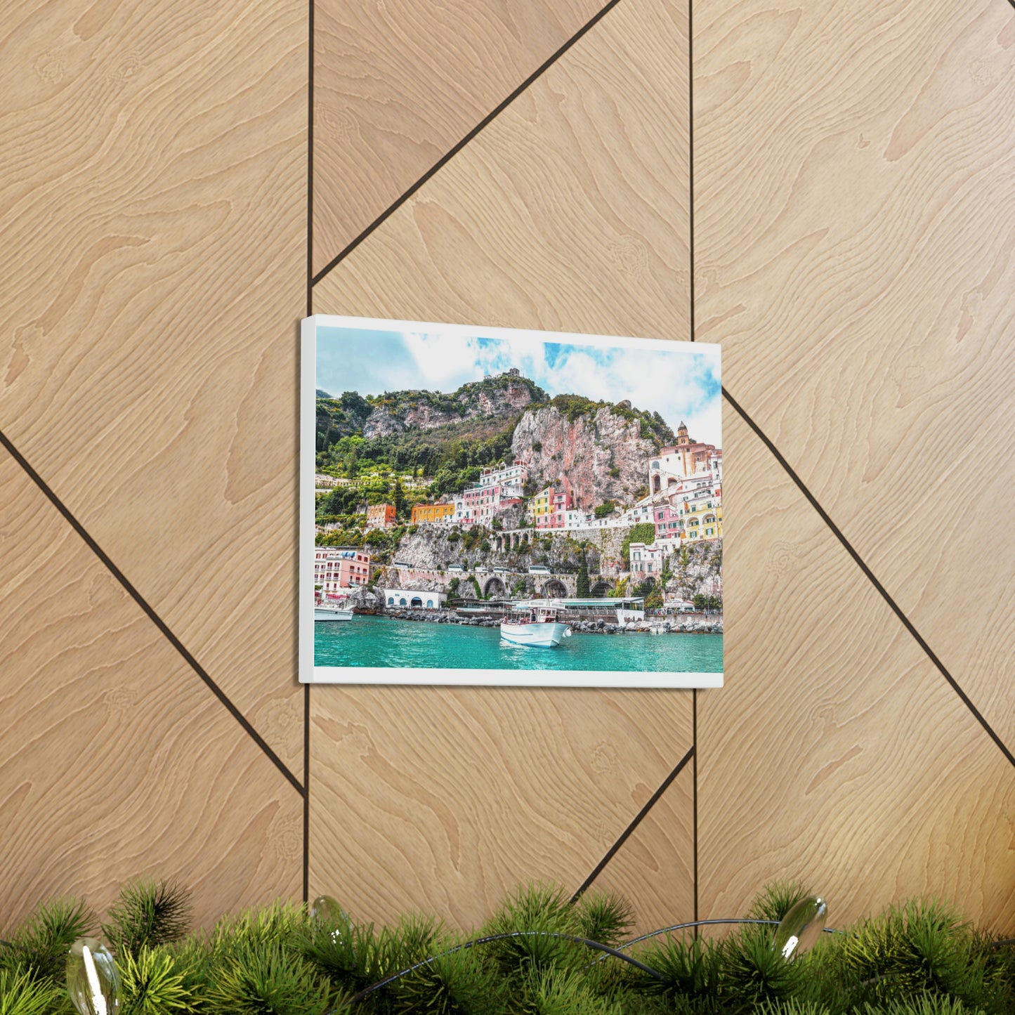Amalfi Coast, Italy Wall Canvas - The Trip Window