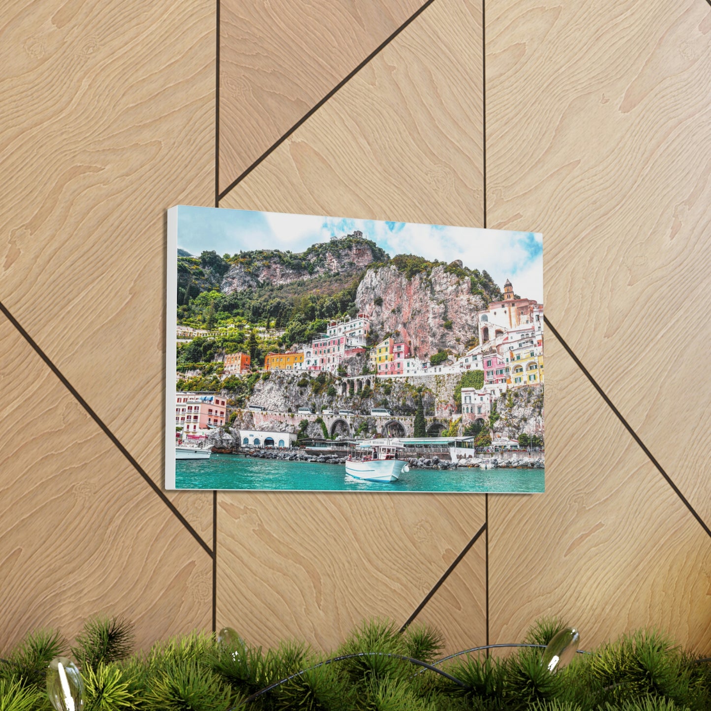 Amalfi Coast, Italy Wall Canvas - The Trip Window