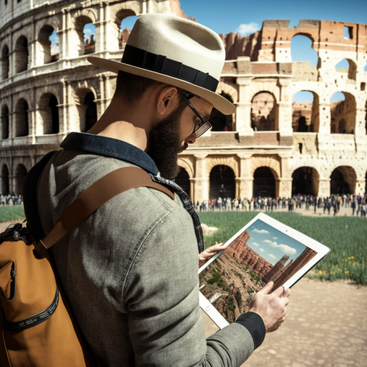 Italy Travel Digital Planner and Journal - Trip Organizer - Travel Journal and Expense Tracker - The Trip Window