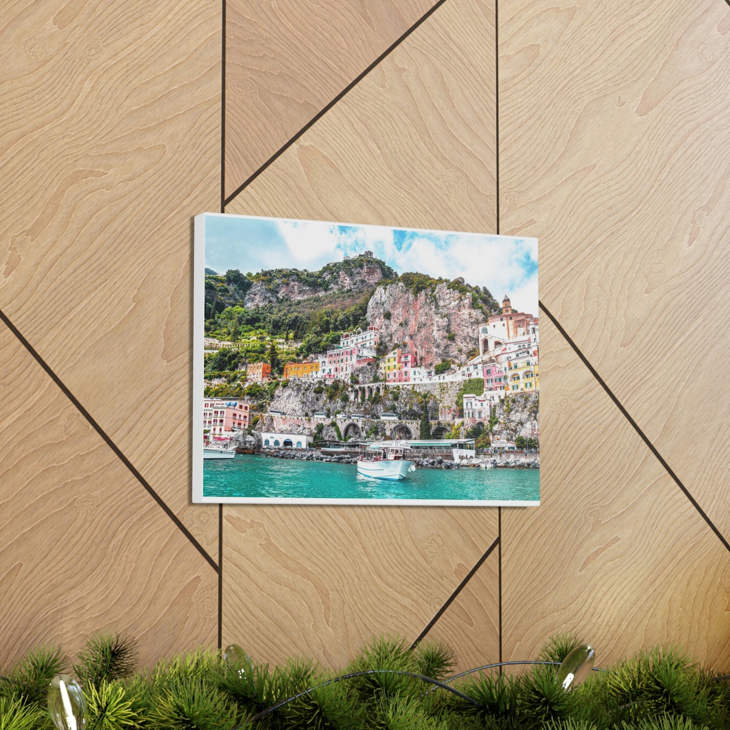Amalfi Coast, Italy Wall Canvas - The Trip Window