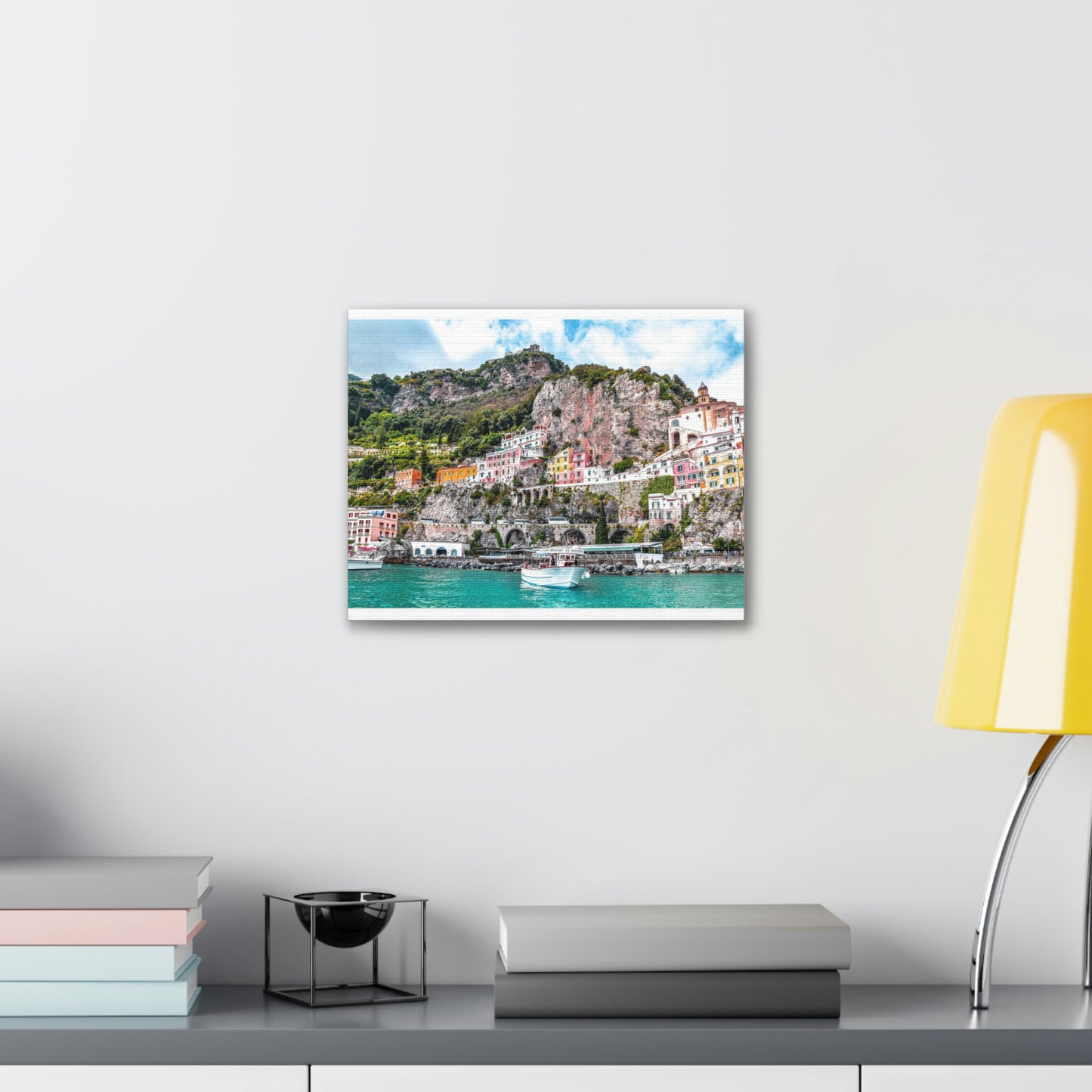 Amalfi Coast, Italy Wall Canvas - The Trip Window