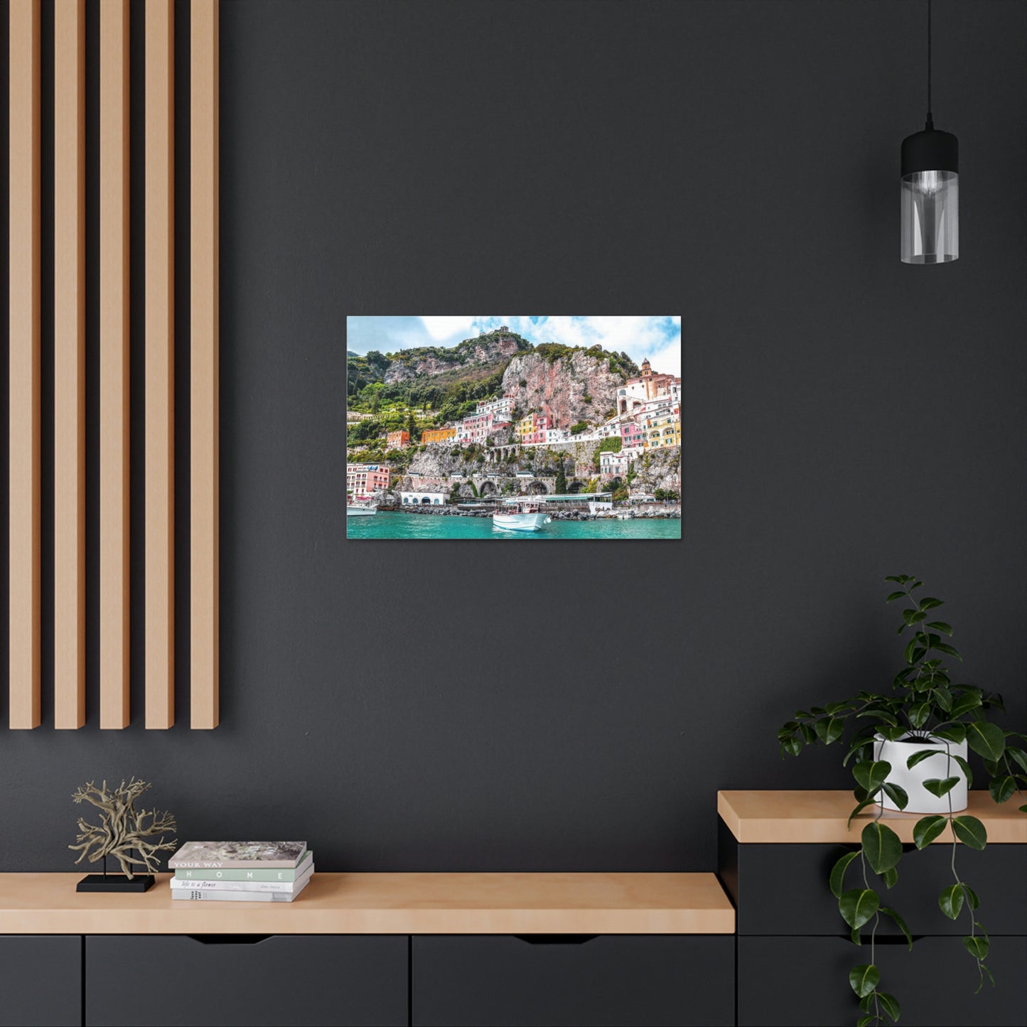 Amalfi Coast, Italy Wall Canvas - The Trip Window