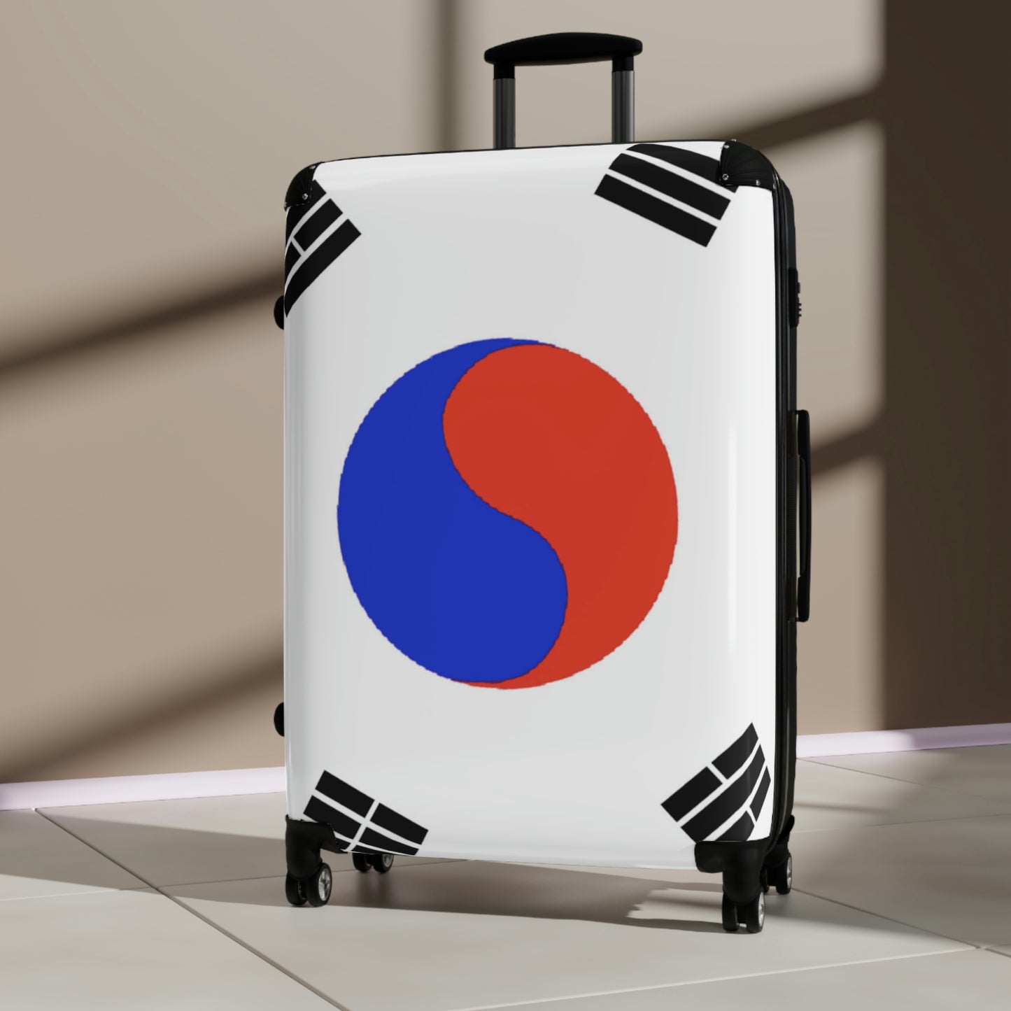 The Native Suitcase - South Korean Flag