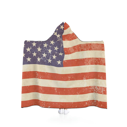The Native Hooded Blanket For Airplanes - United States of America