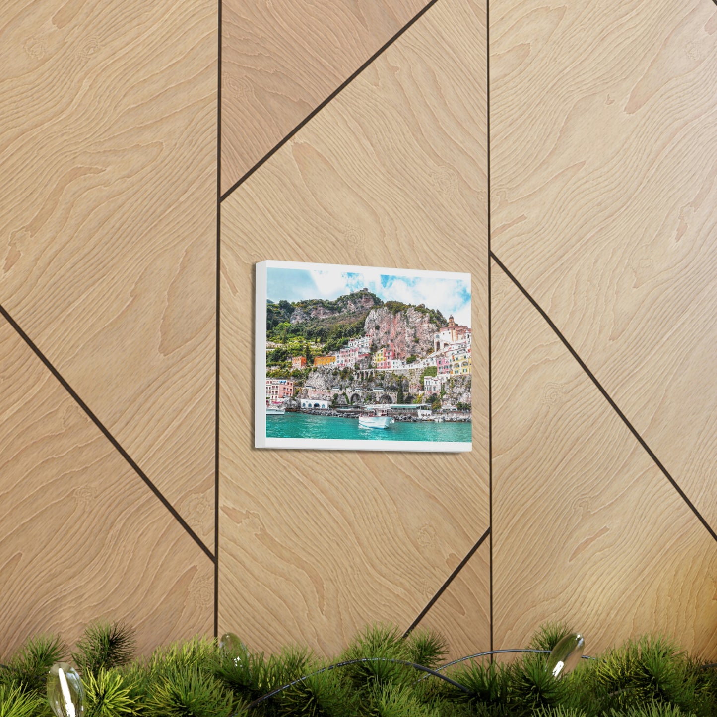 Amalfi Coast, Italy Wall Canvas - The Trip Window